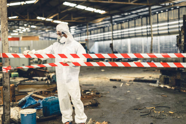 Professional Infectious Disease Decontamination technician working in Homer, NE